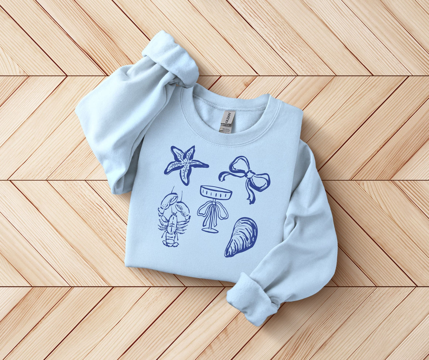 Seaside Coquette SWEATSHIRT.