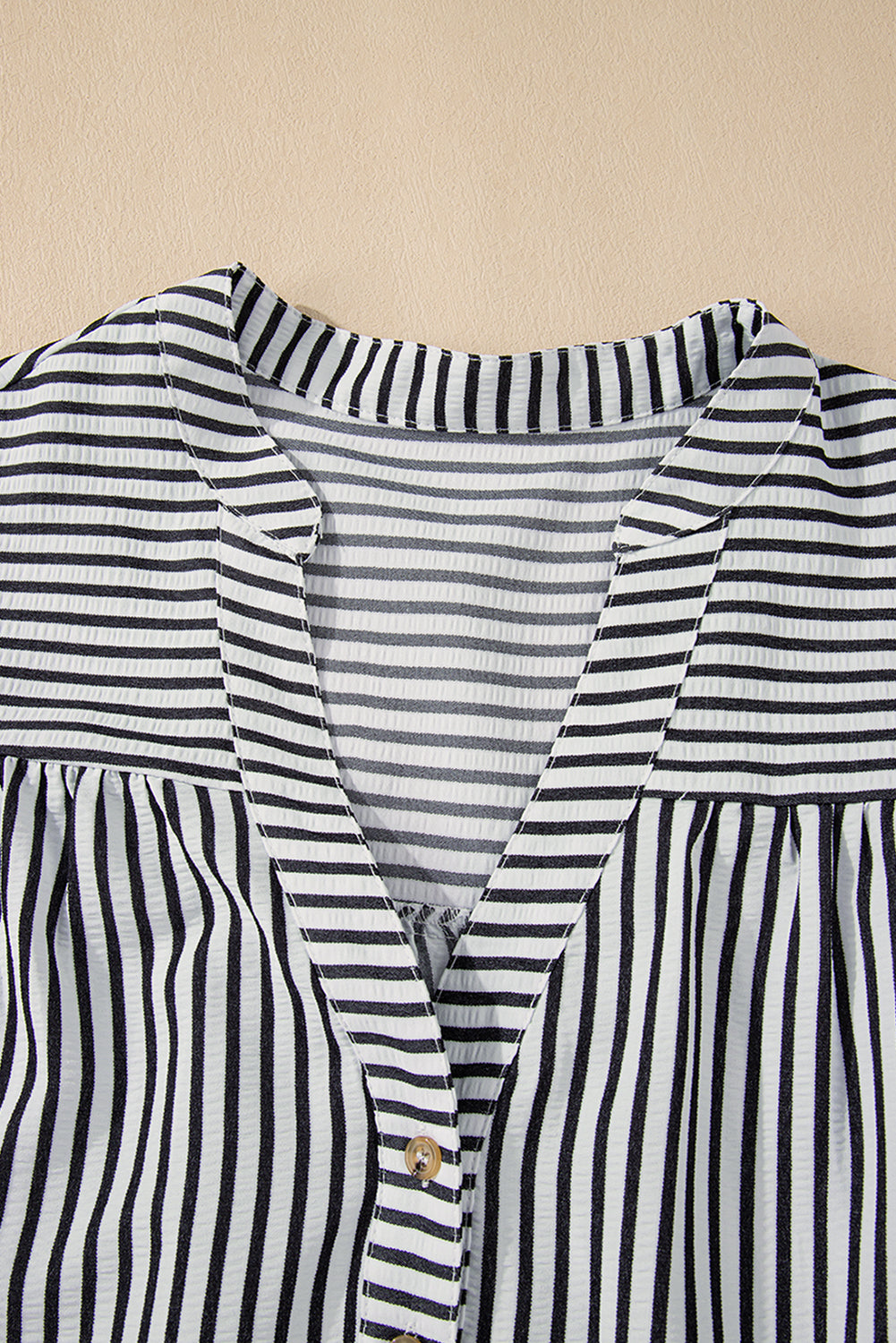 Black Stripe Plus Mini Dress LT