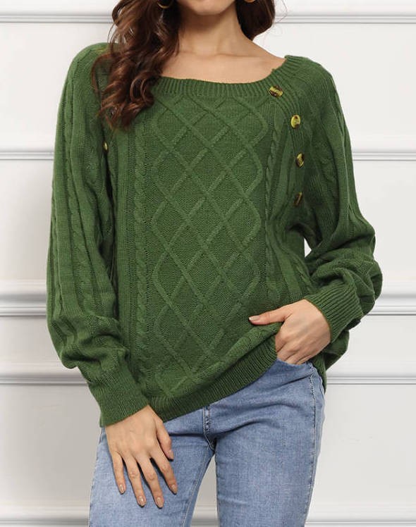 Square Neck Sweater