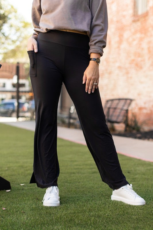 The Madison Black Relaxed Fit  Straight Leg