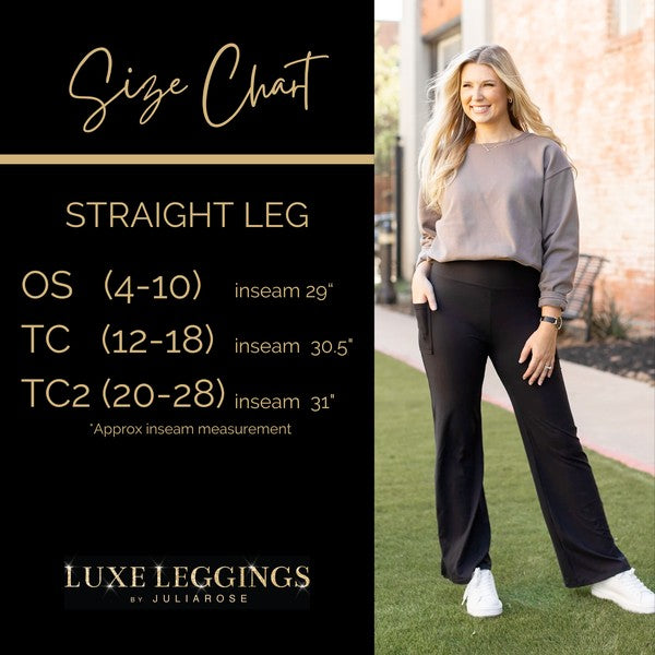 The Madison Black Relaxed Fit  Straight Leg