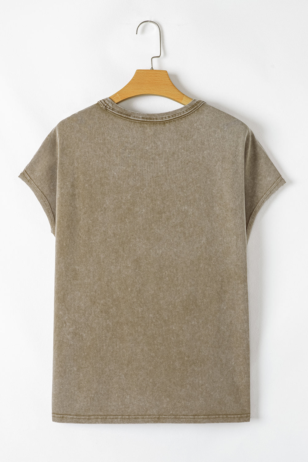 Sage Green Oversized Vintage Washed Top LT