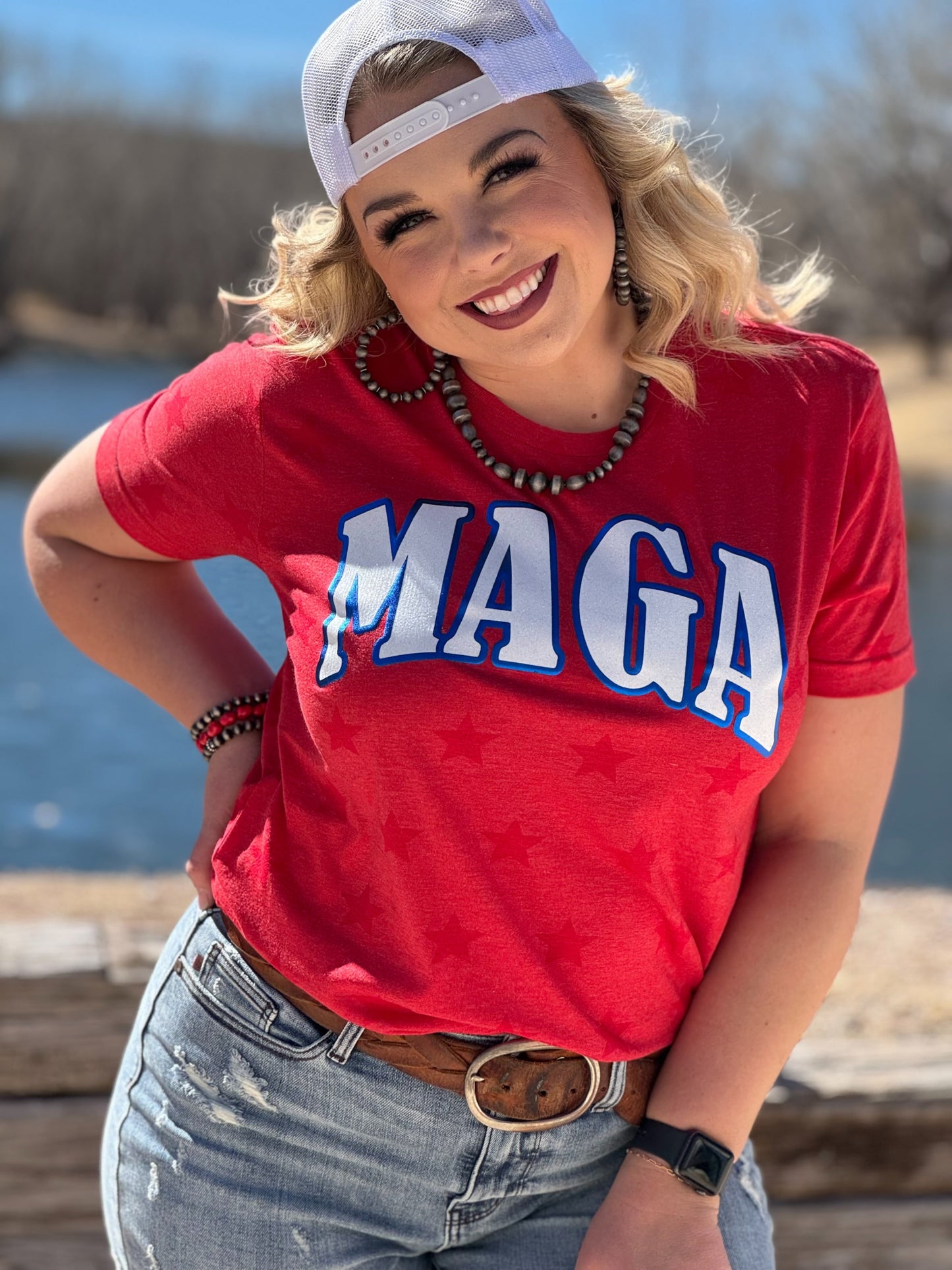 Make America Great Again Stars Tee