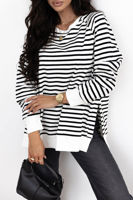 Black Stripe Top LT