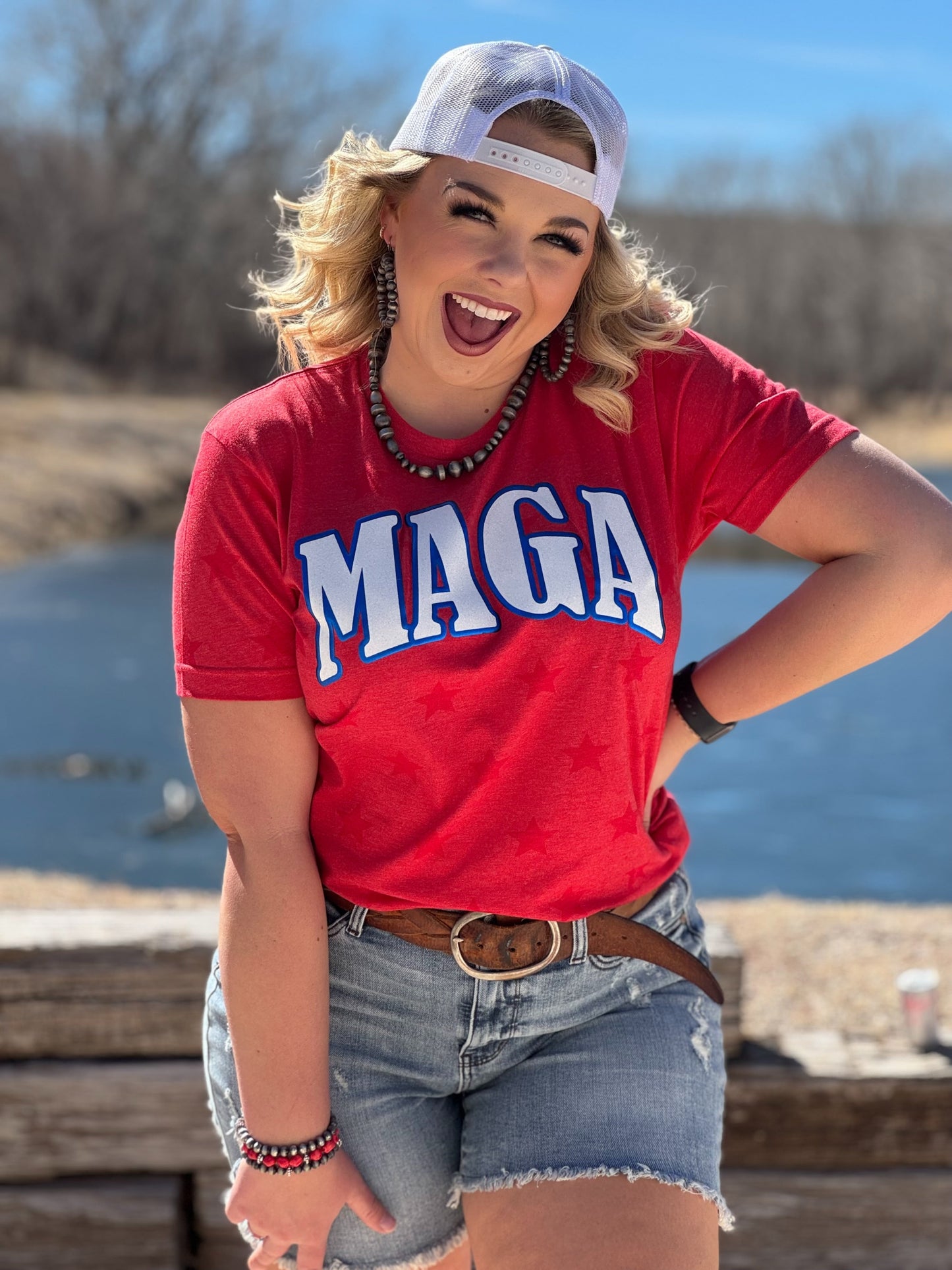 Make America Great Again Stars Tee