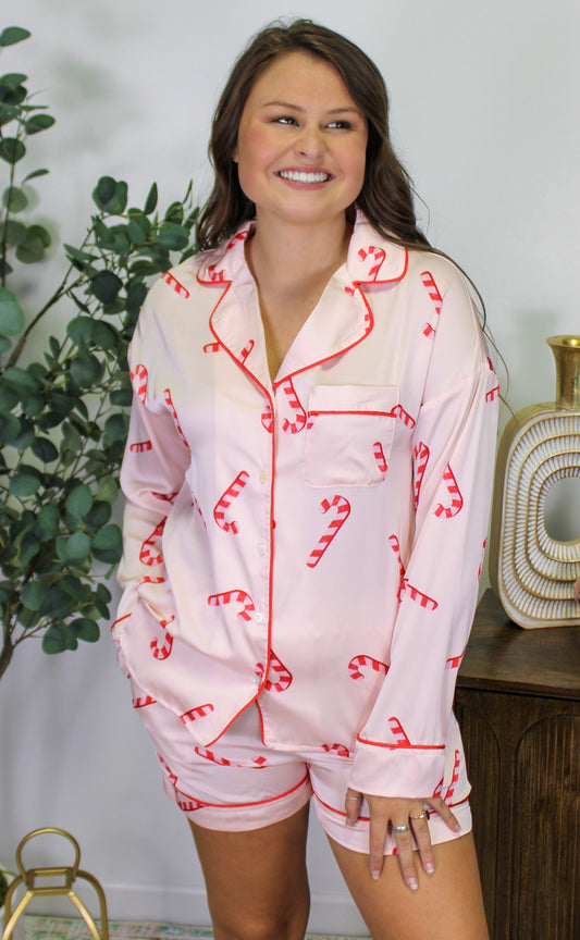 Candy Cane Pajamas LT