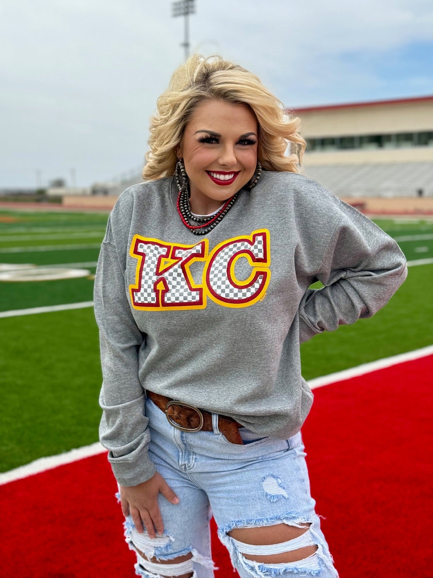 KC Checkered Print by Randi Mahomes