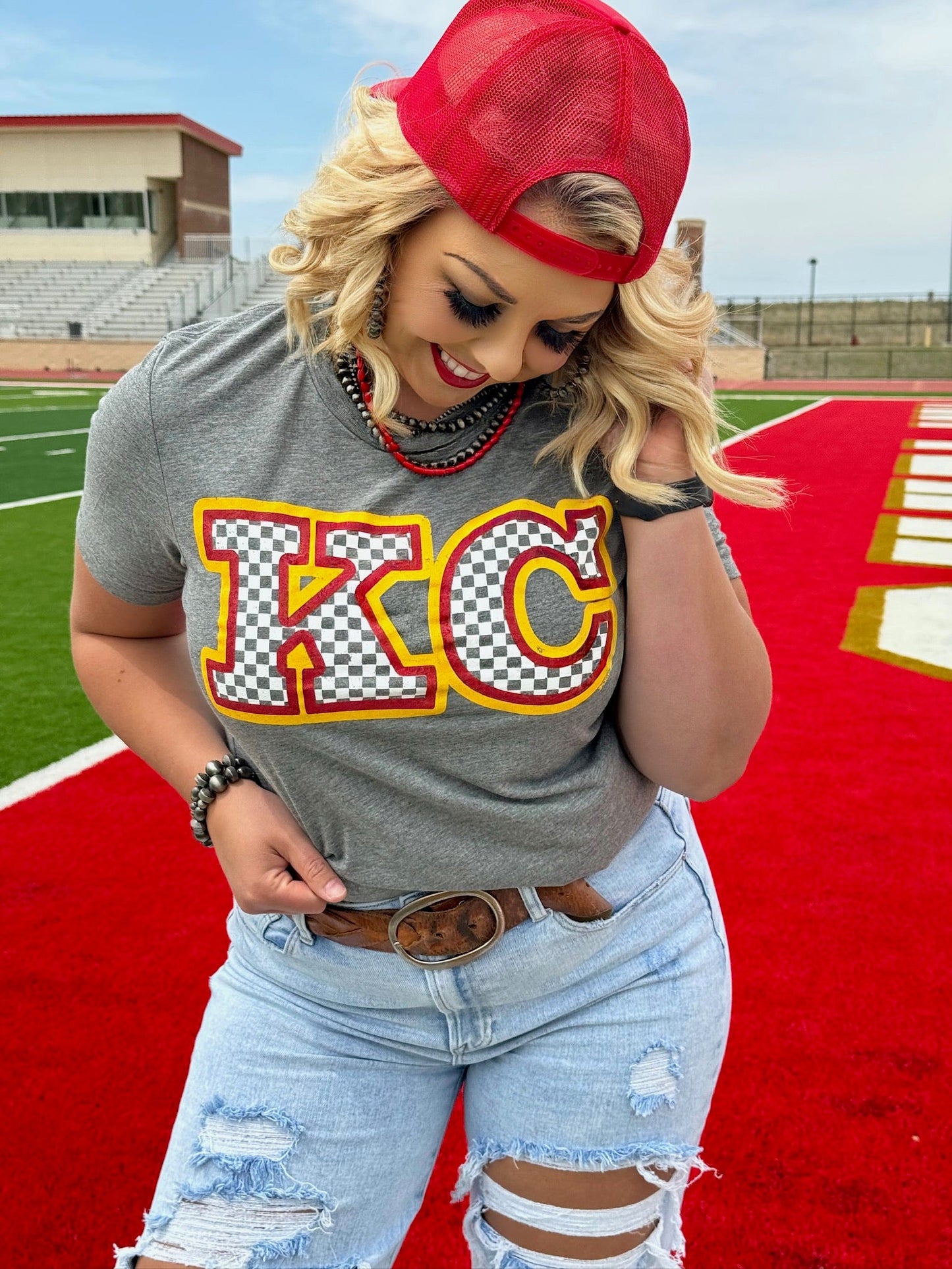 KC Checkered Print by Randi Mahomes