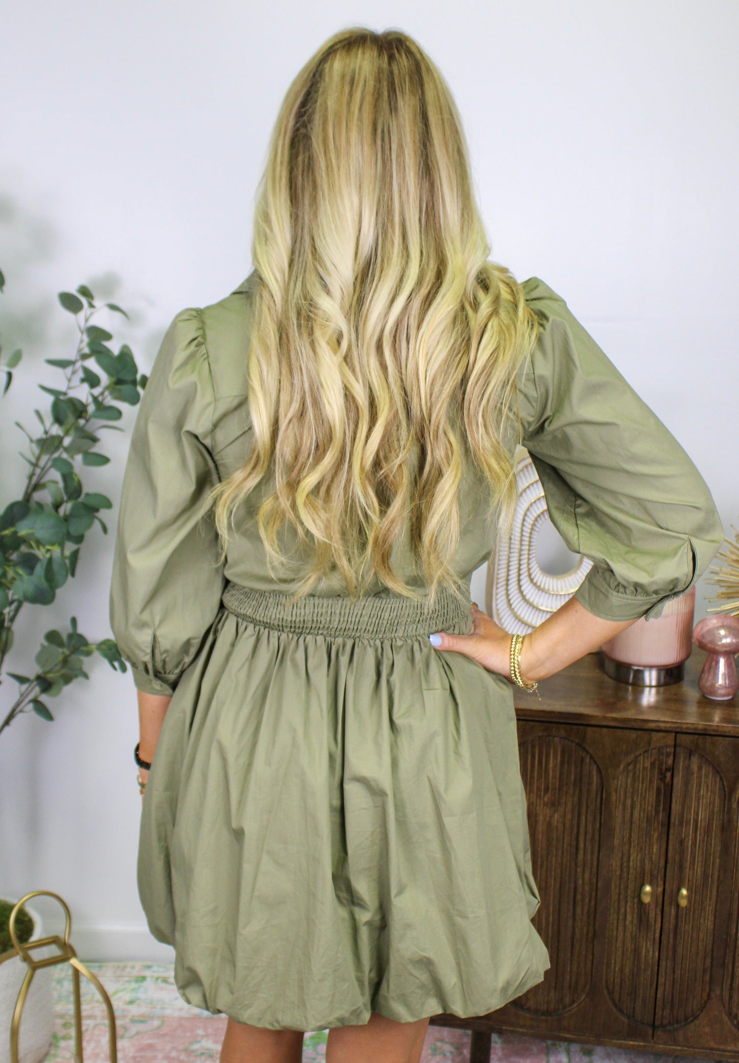 Green Mini Dress LT