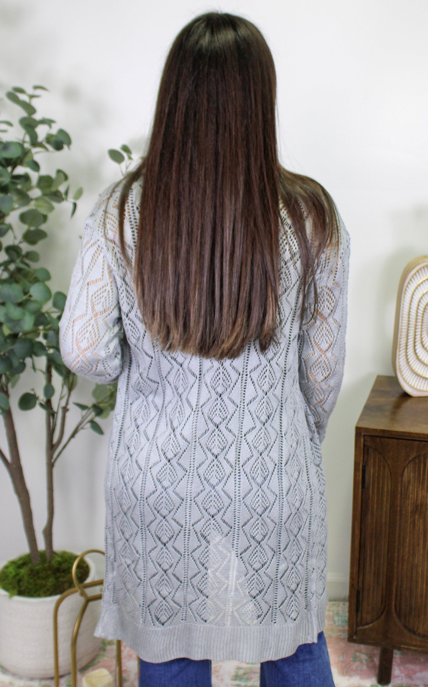 Grey Cardigan LT