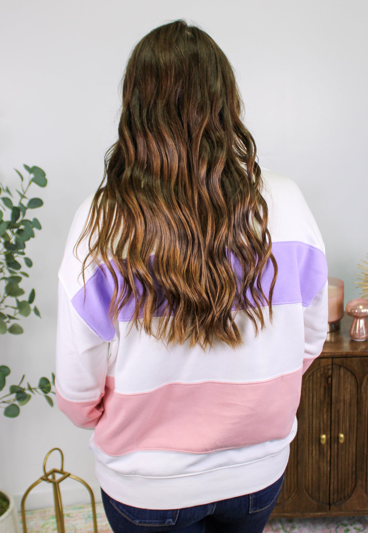 Purple and Pink Crewneck LT