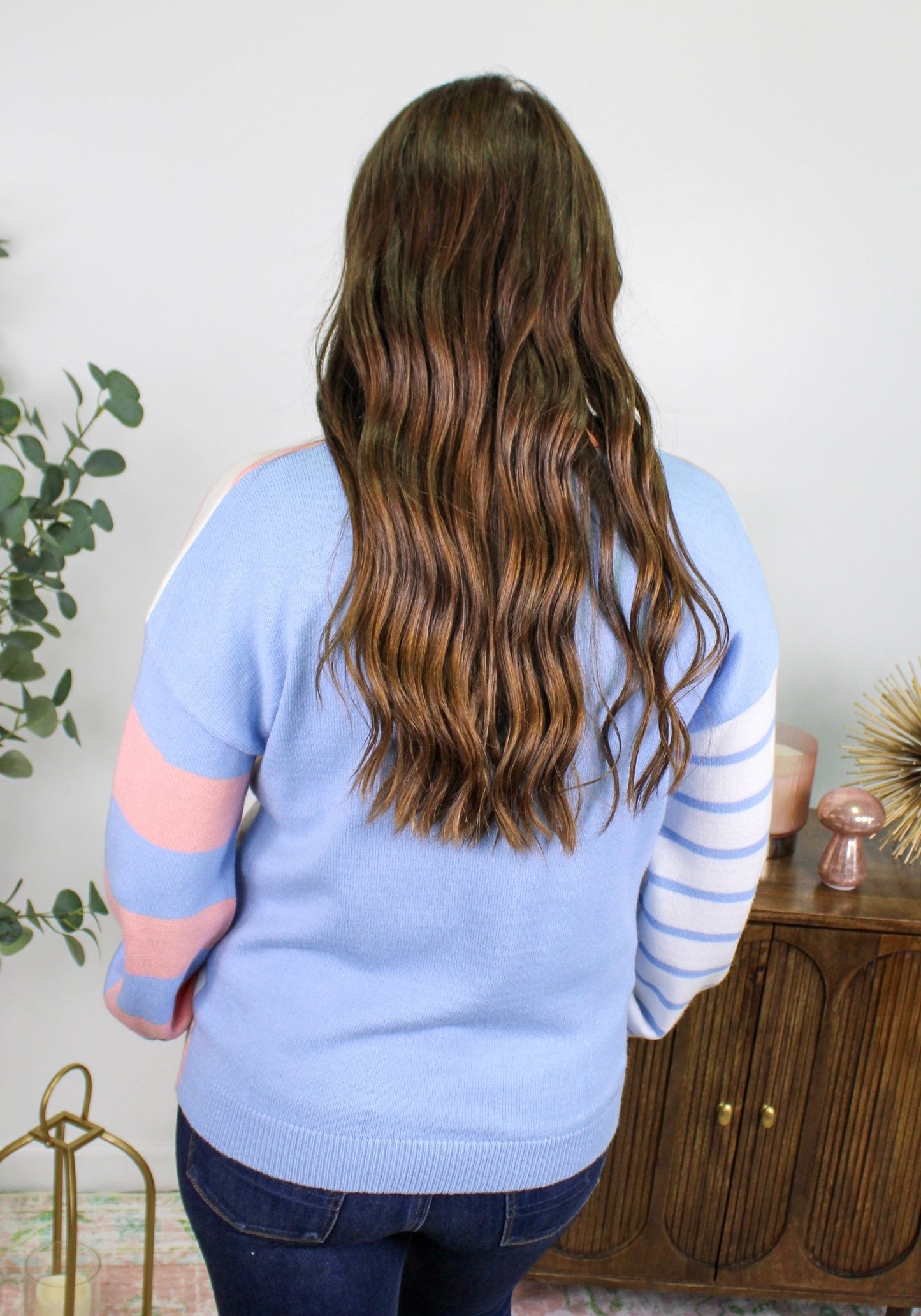 Pink and Blue Sweater LT