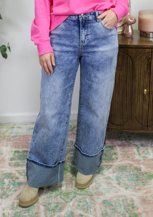 Cuffed Jeans LT