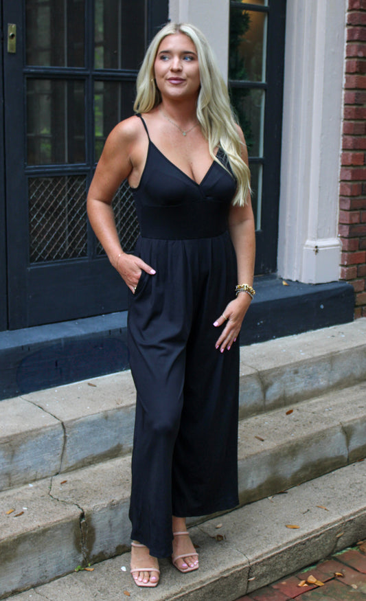 Black Cami Jumpsuit LT