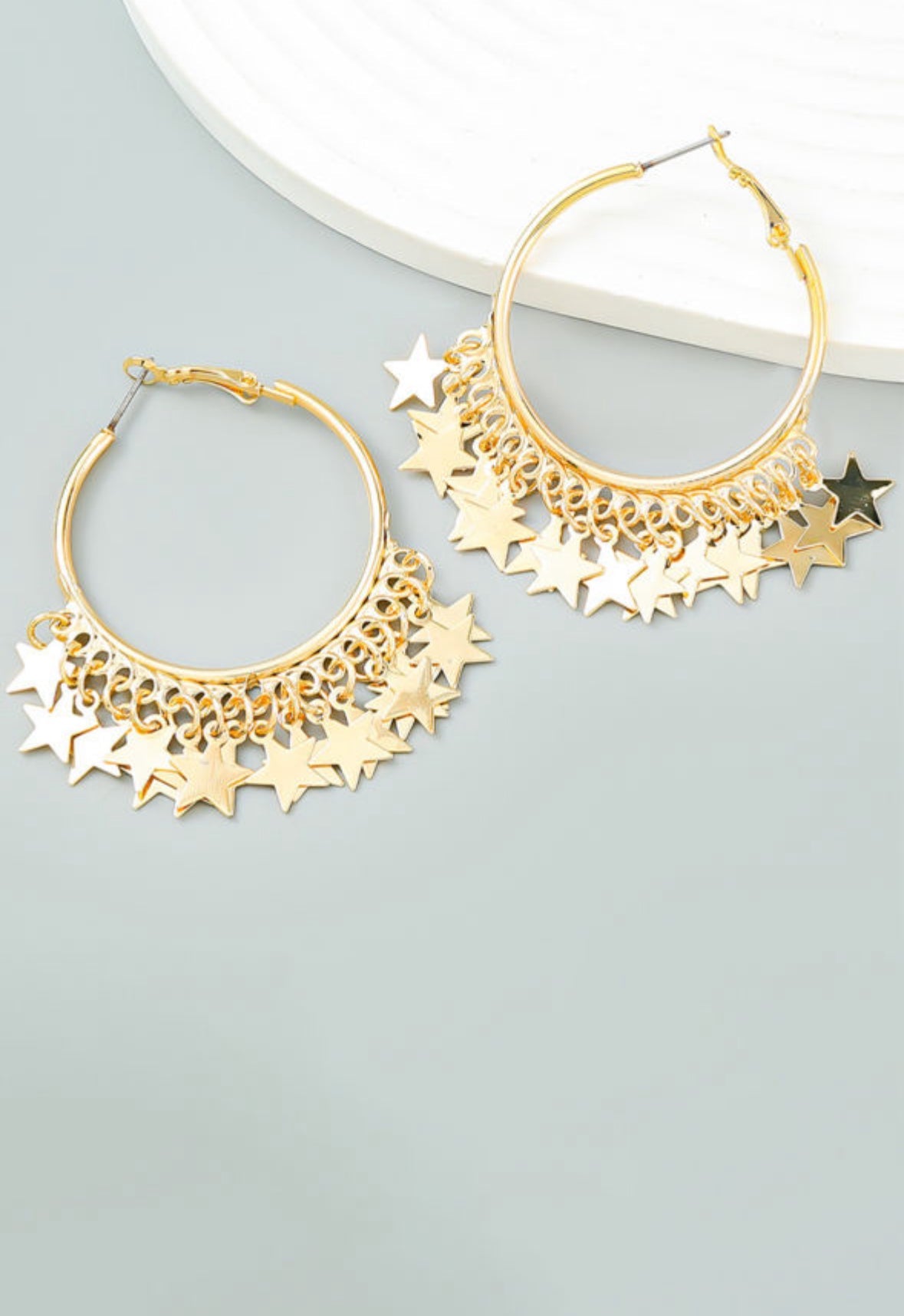 Star Hoop Earrings LT