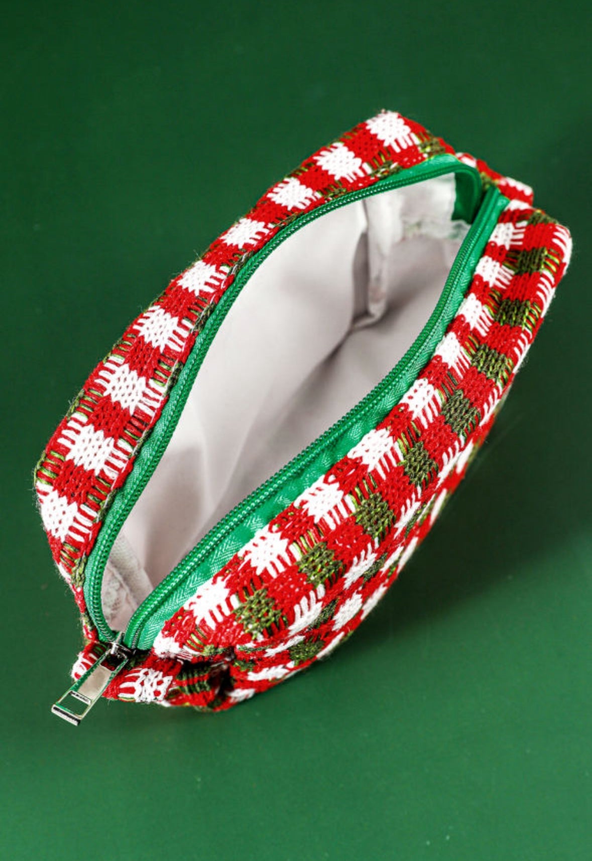 Red and Green Makeup Bag LT