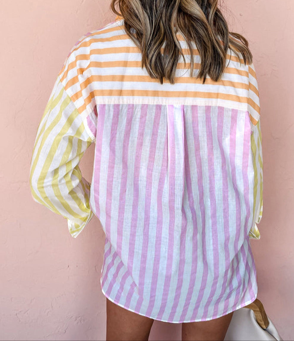 Pastel Striped Shirt LT