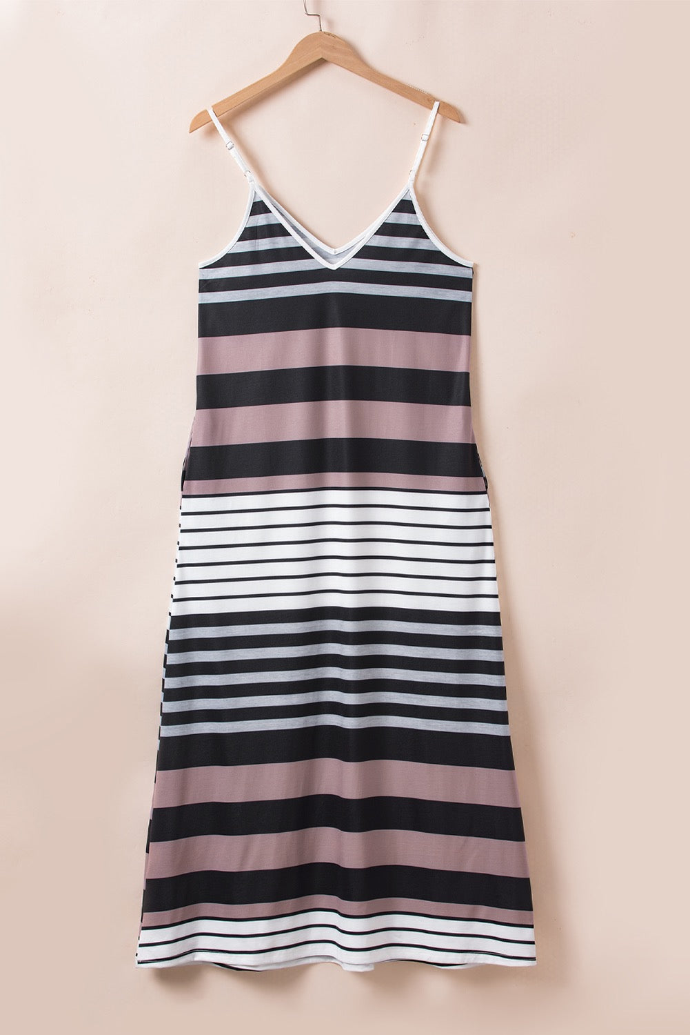 Striped Casual Tank Maxi LT