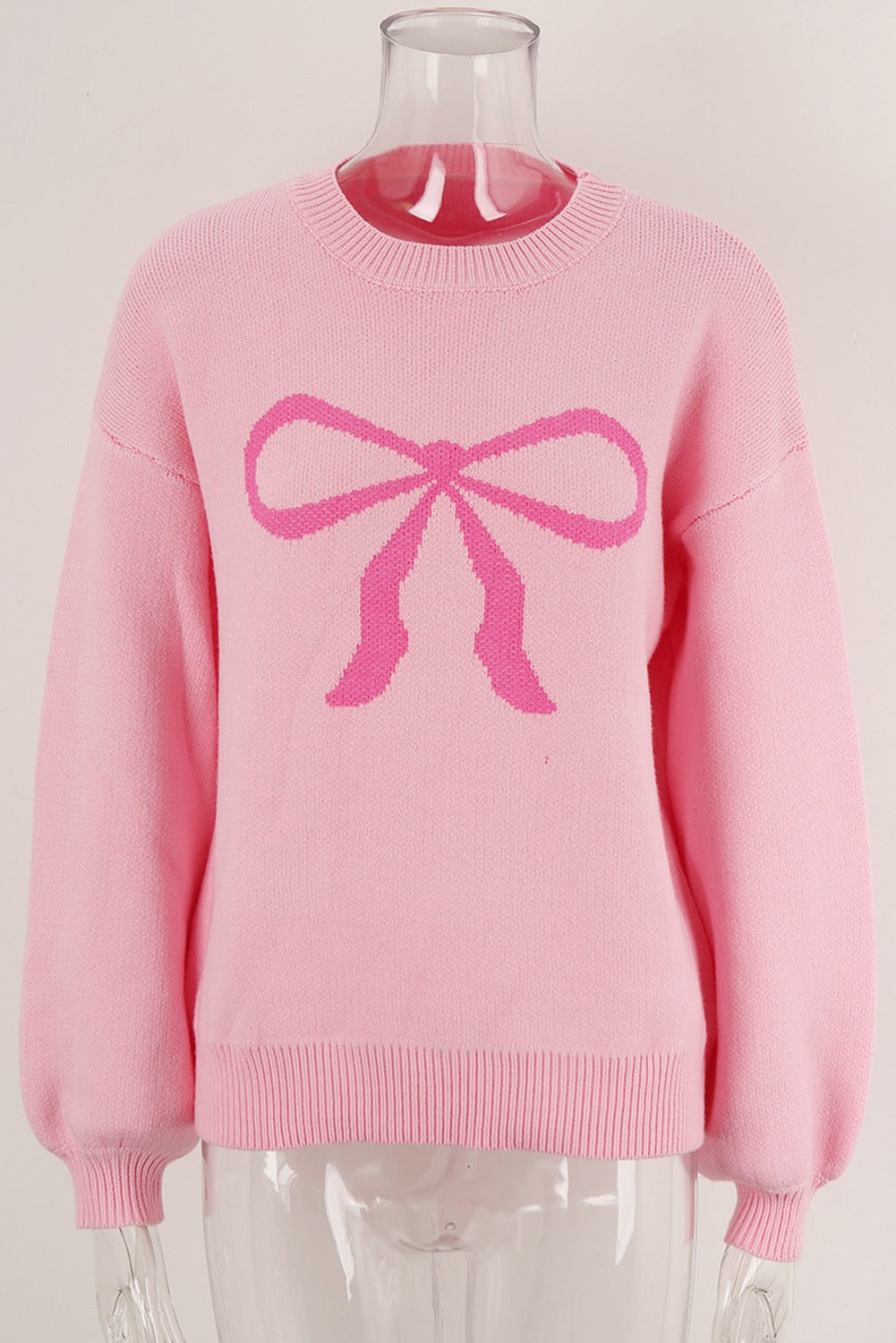 Graphic Bow Sweater LT