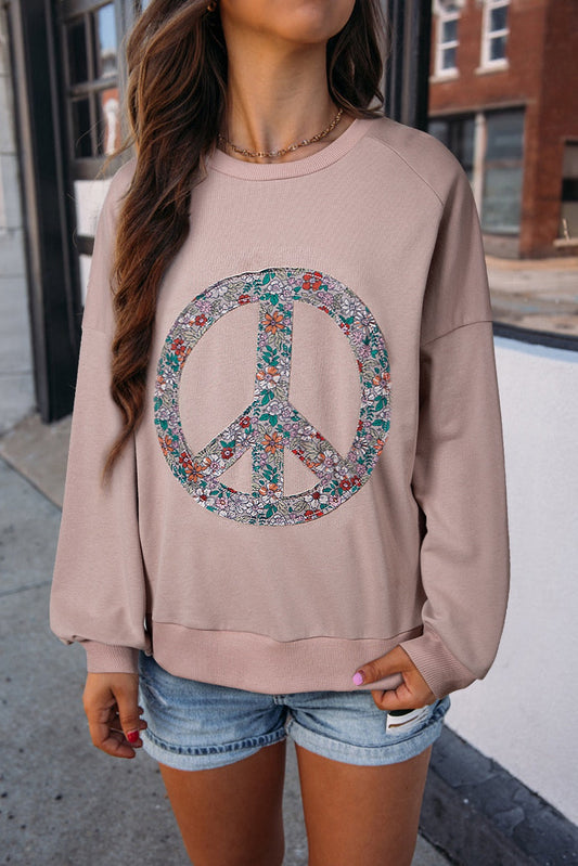 Peace Sign Pullover LT