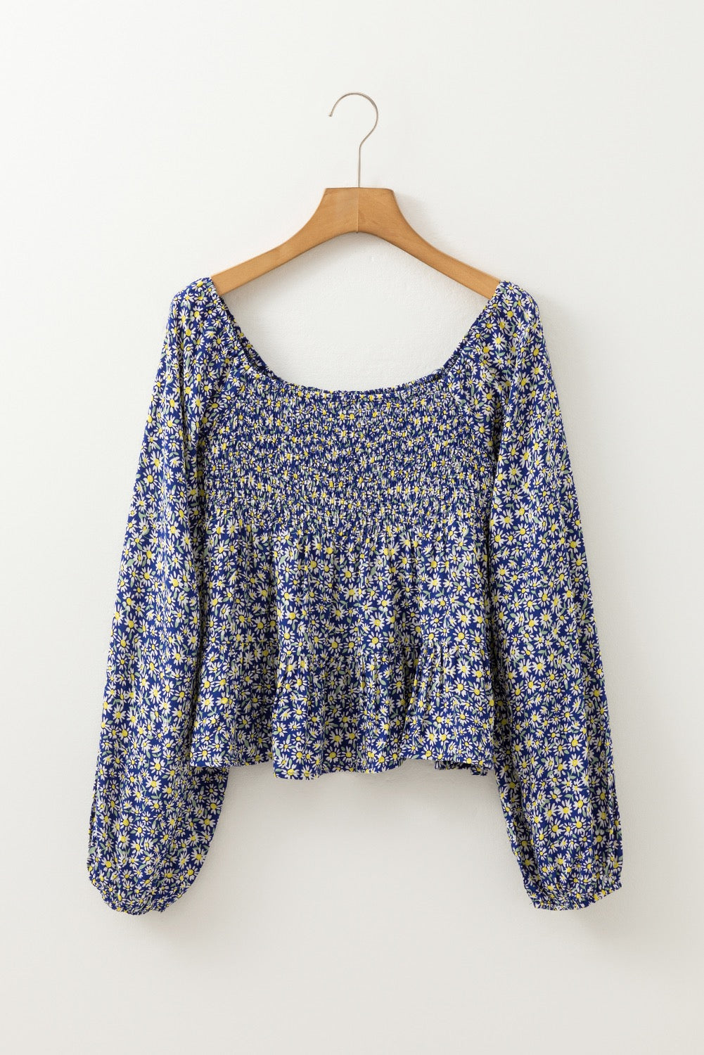 Blue Floral Blouse LT