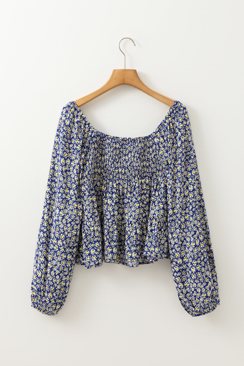 Blue Floral Blouse LT