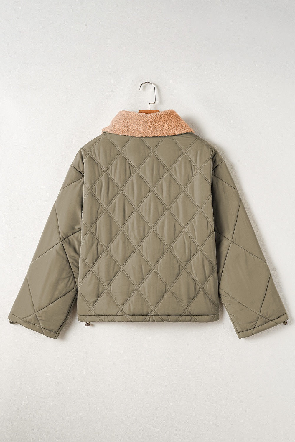 Green Quilted Puffer Jacket LT