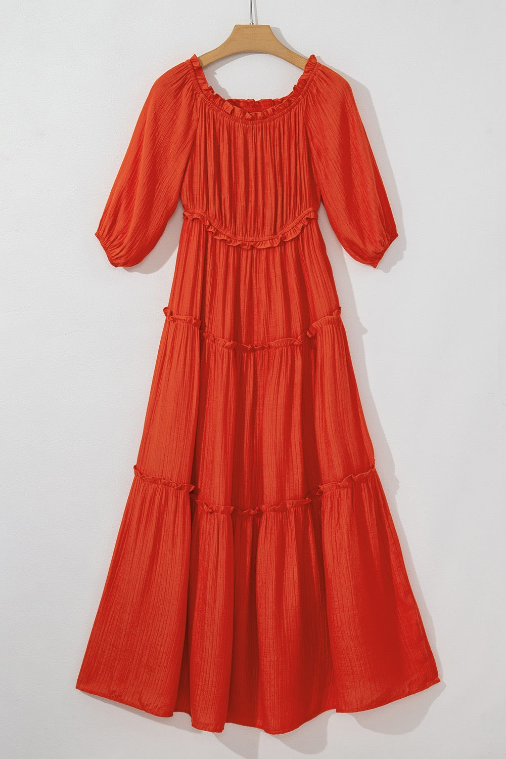 Orange Maxi Dress LT