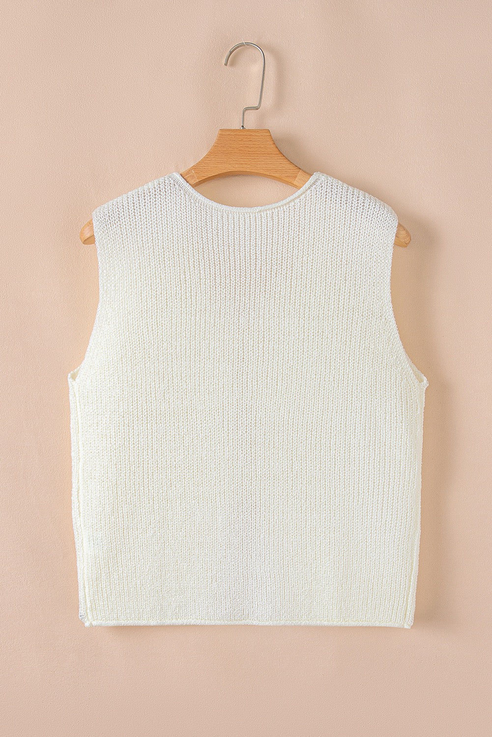 Beige Sweater Vest LT