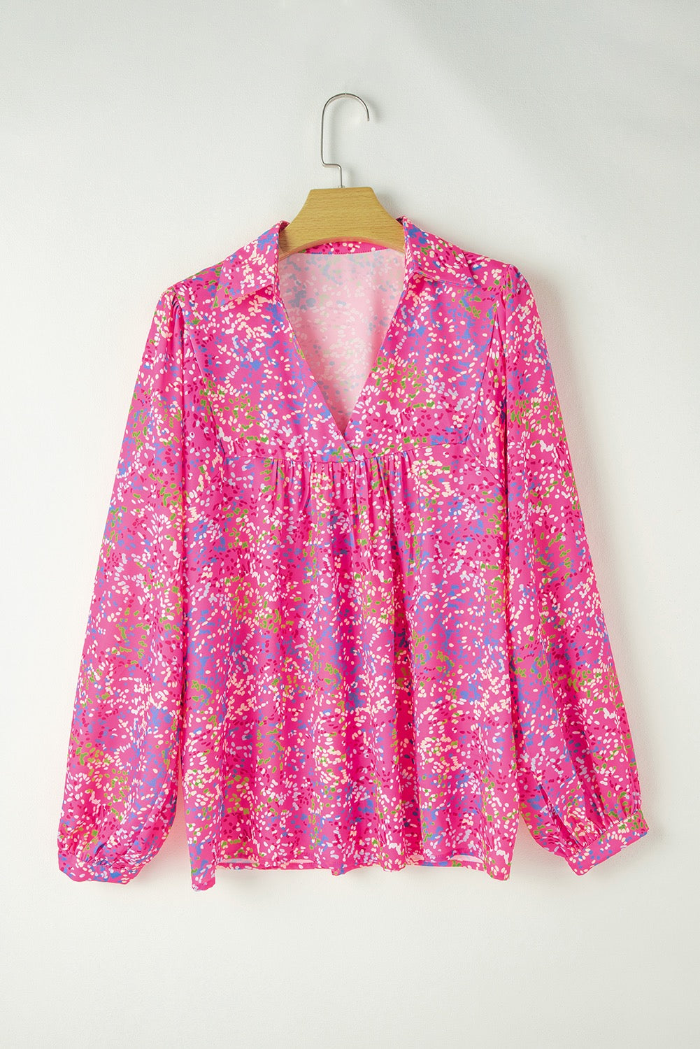 Pink Confetti Blouse LT