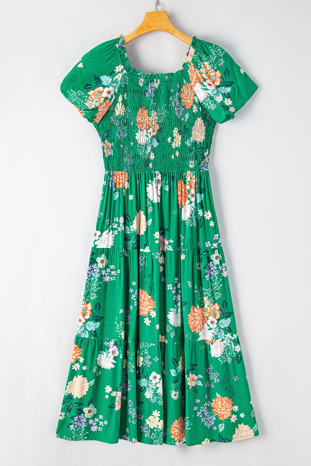 Green Floral Midi LT