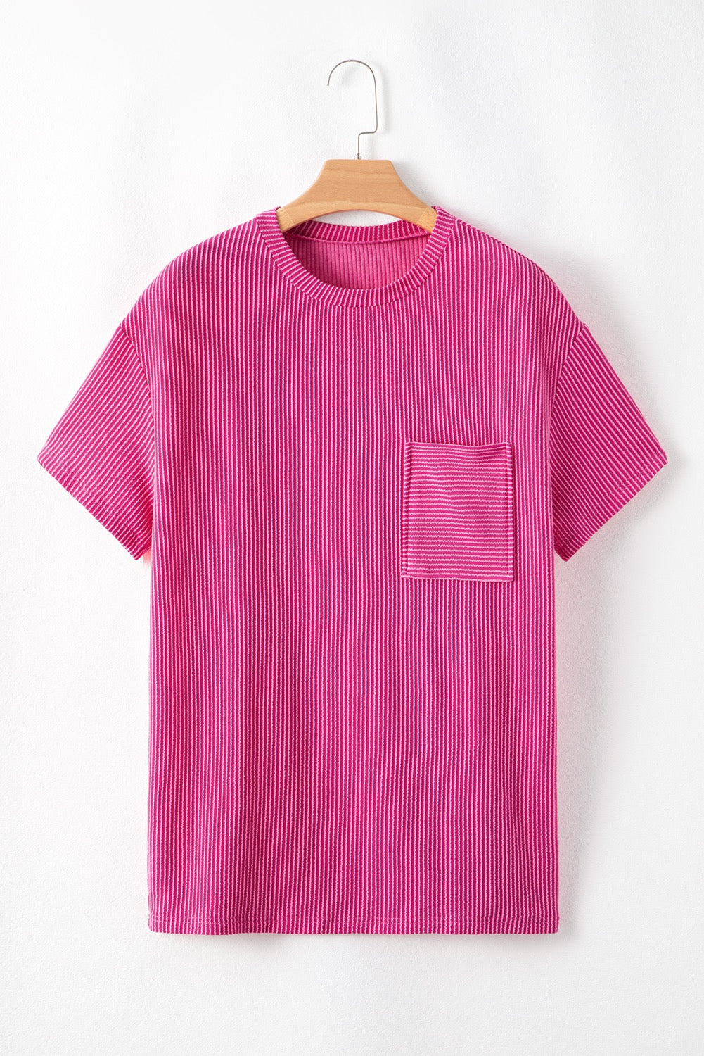 Pink Corded Shirt LT