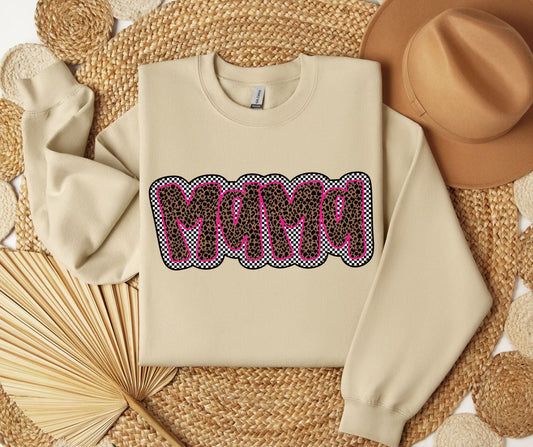 Cheetah Mama SWEATSHIRT.