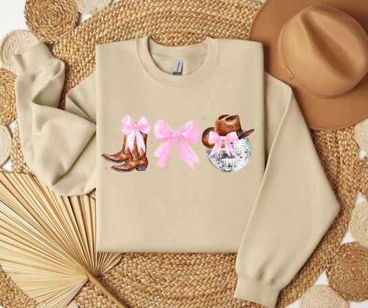 Coquette Cowgirl SWEATSHIRT.